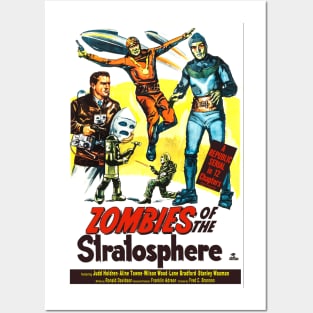 Zombies of the Stratosphere Posters and Art